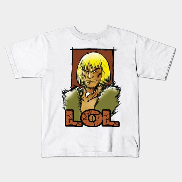 LOL Kids T-Shirt by GeoffreyGwin